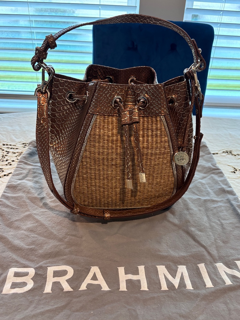 Brahmin Melinda Bucket Bag